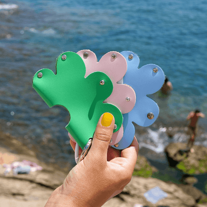 PORTE-CARTES FLEUR