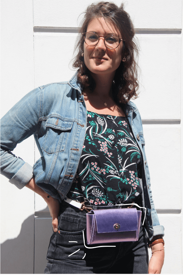 Pigeoncoq maroquinerie diy Laetitia