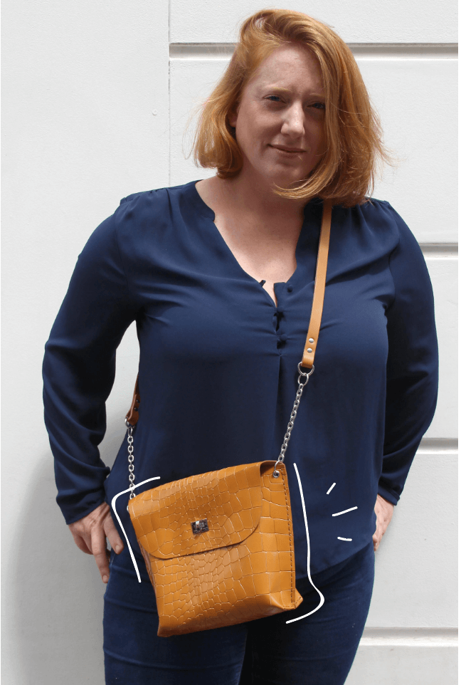 Pigeoncoq maroquinerie diy Mélanie